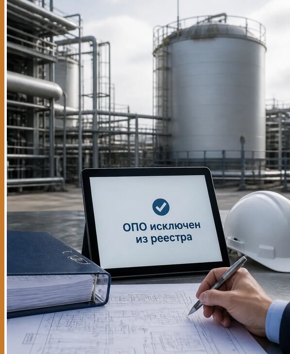 Исключение ОПО из госреестра в Березниках от 30897 р. | Авеста ОТиПБ